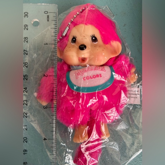 Monchhichi Colors Mascot Sekiguchi Yellow
5 inch Plush Doll Keychain Bag Charm - Picture 2 of 2
